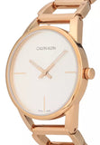  Shop Authentic Calvin Klein Stately White Dial Rose Gold Steel Strap Watch for Women - K3G23626 - Luxxuri