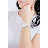  Shop Authentic Calvin Klein Wavy Silver Dial Silver Steel Strap Watch for Women - K9U23146 - Luxxuri
