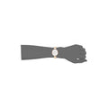  Shop Authentic Calvin Klein Wavy White Dial Rose Gold Steel Strap Watch for Women - K9U23646 - Luxxuri