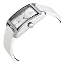  Shop Authentic Calvin Klein Window White Dial White Leather Strap Watch for Women - K2M23120 - Luxxuri