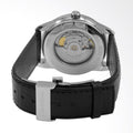  Shop Authentic Calvin Klein Infinity Automatic Black Dial Black Leather Strap Watch for Men - K5S341C1 - Luxxuri