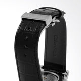  Shop Authentic Calvin Klein Infinity Automatic Black Dial Black Leather Strap Watch for Men - K5S341C1 - Luxxuri