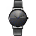  Shop Authentic Calvin Klein Boost Black Dial Black Leather Strap Watch for Men - K7Y214CZ - Luxxuri