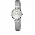  Shop Authentic Calvin Klein Authentic White Dial Silver Mesh Bracelet Watch for Women - K8G23126 - Luxxuri