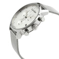  Shop Authentic Calvin Klein City Chronograph White Dial Silver Mesh Bracelet Watch for Men - K2G27126 - Luxxuri