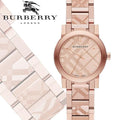  Shop Authentic Burberry The City Rose Gold Dial Rose Gold Steel Strap Watch for Women - BU9235 - Luxxuri