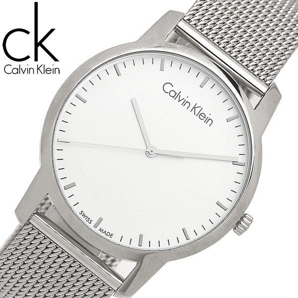  Shop Authentic Calvin Klein City Chronograph White Dial Silver Mesh Bracelet Watch for Men - K2G2G126 - Luxxuri