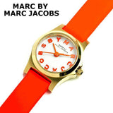  Shop Authentic Marc Jacobs Henry Dinky White Dial Orange Leather Strap Watch for Women - MBM1236 - Luxxuri