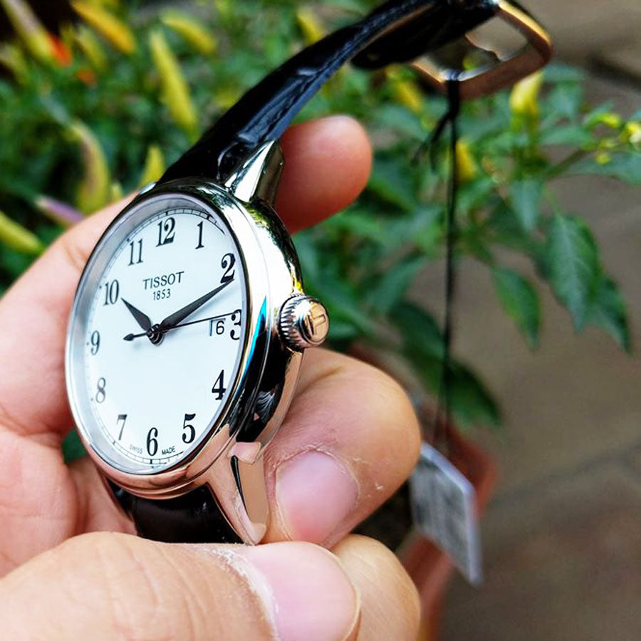  Shop Authentic Tissot T Classic Carson Steel Quartz Watch For Men - T085.410.16.012.00 - Luxxuri