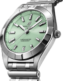  Shop Authentic Breitling Chronomat 32 Diamonds Green Dial Silver Steel Strap Watch for Women - A77310101L1A1 - Luxxuri