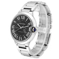  Shop Authentic Cartier Ballon Bleu de Cartier Black Dial Silver Steel Strap Watch for Men - W6920042 - Luxxuri