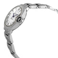  Shop Authentic Cartier Ballon Bleu De Cartier Silver Dial Silver Steel Strap Watch for Women - WSBB0044 - Luxxuri