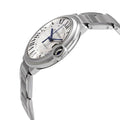  Shop Authentic Cartier Ballon Bleu De Cartier Silver Dial Silver Steel Strap Watch for Men - WSBB0049 - Luxxuri