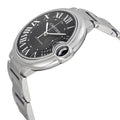  Shop Authentic Cartier Ballon Bleu de Cartier Black Dial Silver Steel Strap Watch for Men - W6920042 - Luxxuri