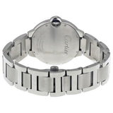  Shop Authentic Cartier Ballon Bleu de Cartier Black Dial Silver Steel Strap Watch for Men - W6920042 - Luxxuri