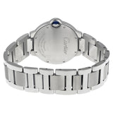 Shop Authentic Cartier Ballon Bleu De Cartier Pink Dial Silver Steel Strap Watch for Women - W6920041 - Luxxuri