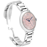  Shop Authentic Cartier Ballon Bleu De Cartier Pink Dial Silver Steel Strap Watch for Women - W6920041 - Luxxuri