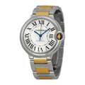  Shop Authentic Cartier Ballon Bleu de Cartier Silver Dial Two Tone Steel Strap Watch for Women - W2BB0030 - Luxxuri