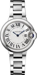  Shop Authentic Cartier Ballen Bleu De Cartier Silver Dial Silver Steel Strap Watch for Women - W6920084 - Luxxuri
