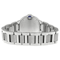  Shop Authentic Cartier Ballon Bleu de Cartier Diamonds Silver Dial Silver Steel Strap Watch for Women - WE902073 - Luxxuri