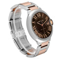  Shop Authentic Cartier Ballon Bleu de Cartier Brown Dial Two Tone Steel Strap Watch for Men - W6920032 - Luxxuri