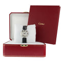  Shop Authentic Cartier Ballon Bleu Silver Dial Black Leather Strap Watch for Women - W69018Z4 - Luxxuri