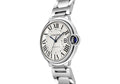  Shop Authentic Cartier Ballon Bleu De Cartier Silver Dial Silver Steel Strap Watch for Women - WSBB0048 - Luxxuri
