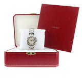  Shop Authentic Cartier Ballen Bleu De Cartier Silver Dial Silver Steel Strap Watch for Women - W6920084 - Luxxuri