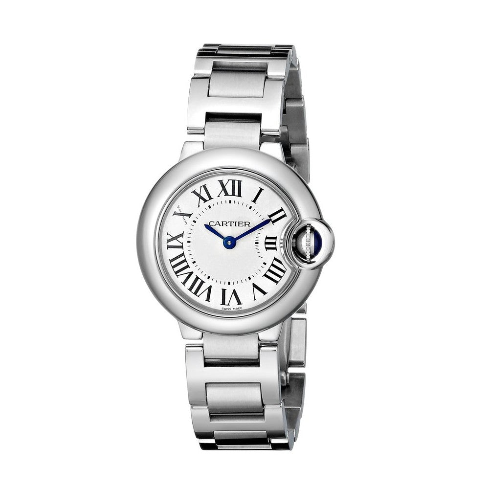  Shop Authentic Cartier Ballon Bleu De Cartier White Dial Silver Steel Strap Watch for Women - W69010Z4 - Luxxuri