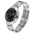  Shop Authentic Cartier Ballon Bleu de Cartier Black Dial Silver Steel Strap Watch for Men - W6920042 - Luxxuri