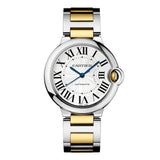  Shop Authentic Cartier Ballon Bleu de Cartier Silver Dial Two Tone Steel Strap Watch for Women - W2BB0030 - Luxxuri
