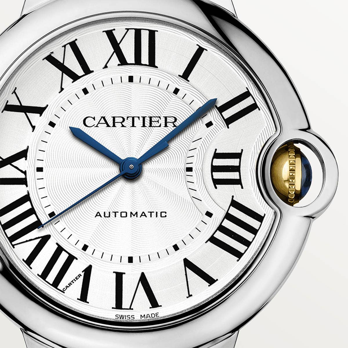 Cartier Ballon Bleu de Cartier Silver Dial Two Tone Steel Strap Watch for Women - W2BB0030