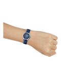 Coach Delancey Navy Blue Dial Blue Leather Strap Watch for Women - 14502668