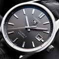  Shop Authentic Tag Heuer Carrera Automatic 41mm Black Dial Black Leather Strap Watch for Men - WAR201A.FC6266 - Luxxuri