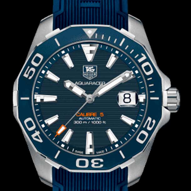  Shop Authentic Tag Heuer Aquaracer Blue Dial Watch for Men -  WAY211C.FT6155 - Luxxuri