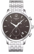  Shop Authentic Tissot T Classic Tradition Chronograph Black Dial Silver Steel Strap Watch For Men - T063.617.11.057.00 - Luxxuri