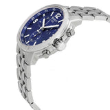  Shop Authentic Tissot PRC 200 Chronograph Blue Dial Silver Steel Strap Watch For Men - T055.417.11.047.00 - Luxxuri