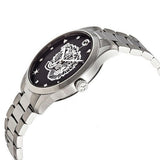  Shop Authentic Gucci G Timeless Diamonds Black Dial Silver Steel Strap Watch For Women - YA1264125 - Luxxuri