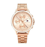  Shop Authentic Tommy Hilfiger Carly Rose Gold Dial Rose Gold Steel Strap Watch for Women - 1781788 - Luxxuri