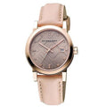  Shop Authentic Burberry The City Diamonds Beige Dial Beige Leather Strap Watch for Women - BU9131 - Luxxuri