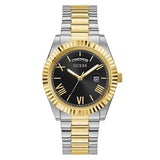  Shop Authentic Guess Connoisseur Black Dial Two Tone Steel Strap Watch for Men - GW0265G5 - Luxxuri