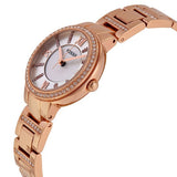  Shop Authentic Fossil Virginia White Dial Rose Gold Steel Strap Watch for Women - ES3284 - Luxxuri
