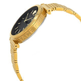  Shop Authentic Versace V-Twist Black Dial Gold Mesh Bracelet Watch for Women - VELS00819 - Luxxuri