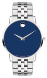  Shop Authentic Movado Museum Classic Blue Dial Silver Steel Strap Watch for Men - 0607212 - Luxxuri