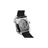  Shop Authentic Tag Heuer Monaco Automatic Chronograph Blue Dial Black Leather Strap Watch for Men - CAW211P.FC6356 - Luxxuri