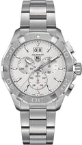  Shop Authentic Tag Heuer Aquaracer White Dial Silver Steel Strap Watch for Men - CAY1111.BA0927 - Luxxuri