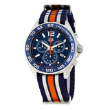  Shop Authentic Tag Heuer Formula 1 Quartz Blue Dial Two Tone NATO Strap Watch for Men - WAZ1010.FC8196 - Luxxuri