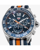  Shop Authentic Tag Heuer Formula 1 Chronograph 43mm Blue Dial NATO Strap Watch for Men - CAZ1014.FC8196 - Luxxuri