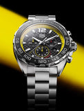  Shop Authentic Tag Heuer Formula 1 Chronograph Black Dial Silver Steel Strap Watch for Men- CAZ101AC.BA0842 - Luxxuri