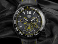  Shop Authentic Tag Heuer Formula 1 Chronograph Senna Black Dial Black Leather Strap Watch for Men - CAZ101AJ.FC6487 - Luxxuri